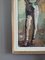 Standing Figure, 1950s, Oil on Board, Framed, Image 9