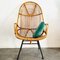 Rattan Chair from Rohé Noordwolde, 1950s 4