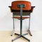 Vintage Desk with School Chair, 1950s, Set of 2 4