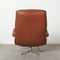 S231 Lounge Chair & Stool from de Sede, 1970s, Set of 2 7