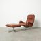 S231 Lounge Chair & Stool from de Sede, 1970s, Set of 2 1