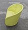 Intervista Club Chair in Chartreuse Leather from Poltrona Frau, Italy, 1989, Image 11