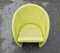 Intervista Club Chair in Chartreuse Leather from Poltrona Frau, Italy, 1989, Image 13
