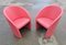 Intervista Club Chair in Pink Leather from Poltrona Frau, Italy, 1989 6