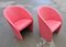 Intervista Club Chair in Pink Leather from Poltrona Frau, Italy, 1989, Image 10