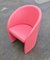 Intervista Club Chair in Pink Leather from Poltrona Frau, Italy, 1989 5