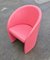 Intervista Club Chair in Pink Leather from Poltrona Frau, Italy, 1989, Image 5
