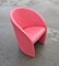 Intervista Club Chair in Pink Leather from Poltrona Frau, Italy, 1989 4