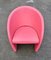 Intervista Club Chair in Pink Leather from Poltrona Frau, Italy, 1989 11