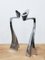 Bougeoirs Swan en Aluminium par Matthew Hilton pour SCP England, 1987, Set de 2 11