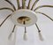 Lampadario Spider o Sputnik Mid-Century moderno a 12 braccia di Stilnovo, Italia, anni '50, Immagine 2