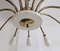 Lustre Mid-Century Moderne à 12 Bras Spider ou Sputnik de Stilnovo, Italie, 1950s 2