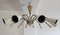 Lampadario Spider o Sputnik Mid-Century moderno a 12 braccia di Stilnovo, Italia, anni '50, Immagine 7