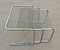 Chrome and Smoked Glass Nesting Tables by Milo Baughman, Italy, 1970s, Set of 3 6