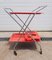 Space Age Orange Serving Trolley or Bar Cart, West Germany, 1970s 12