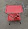 Space Age Orange Serving Trolley or Bar Cart, West Germany, 1970s 9
