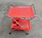 Space Age Orange Serving Trolley or Bar Cart, West Germany, 1970s 2