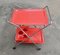 Space Age Orange Serving Trolley or Bar Cart, West Germany, 1970s, Image 2