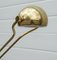 Mid-Century Modern Adjustable Brass Floor Lamp from Fischer, Germany, 1960s 4