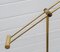 Mid-Century Modern Adjustable Brass Floor Lamp from Fischer, Germany, 1960s, Image 6