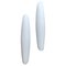 Large Space Age Sconces in Opaline Glass, West Germany, 1970s, Set of 2, Image 1