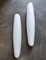 Large Space Age Sconces in Opaline Glass, West Germany, 1970s, Set of 2 7