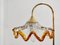 Mid-Century Modern Tischlampe mit Muranoglas Lampenschirmen von Mazzega, Italien, 1970er 6