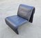 Postmodern Leather Lounge Chair in style of Etienne Fermigier, Switzerland, 1978, Image 4
