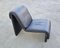 Postmodern Leather Lounge Chair in style of Etienne Fermigier, Switzerland, 1978 9