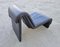 Postmodern Leather Lounge Chair in style of Etienne Fermigier, Switzerland, 1978 7