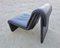 Postmodern Leather Lounge Chair in style of Etienne Fermigier, Switzerland, 1978 6