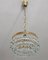 Small Hollywood Regency Chandelier with Mini Teardrop Crystals, Austria, 1940s, Image 10