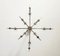 Space Age Chandelier in Shape of Atom attributed to Gaetano Sciolari, Italy, 1970s 10