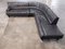 Anthracite Gray Leather DS-18 Modular Sofa attributed to de Sede, Switzerland, 1980s, Set of 3 5