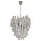 Mid-Century Modern Triedri Crystal Chandelier attributed to Paolo Venini, Italy, 1950s 1