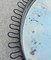 Miroir Mid-Century Oval Sunburst attribué à Josef Frank, Allemagne de l'Ouest, 1960s 3