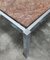 Chrome and Persa Granite Coffee Table in the style of Florence Knoll, Italy, 1970s, Image 3