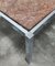 Table Basse en Chrome et Granite Persa dans le style de Florence Knoll, Italie, 1970 3