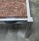 Tavolino da caffè in metallo cromato e granito Persa in stile Florence Knoll, Italia, anni '70, Immagine 4