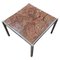 Chrome and Persa Granite Coffee Table in the style of Florence Knoll, Italy, 1970s, Image 1
