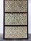 Art Deco Compact Foyer Coat Rack with Klimt-Esque Fabric, Austria, 1920s, Image 5