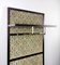 Art Deco Compact Foyer Coat Rack with Klimt-Esque Fabric, Austria, 1920s, Image 10