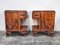 Art Deco Nightstands with Nero Portoro Marble Top, Italy, 1920s, Set of 2 8