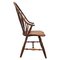 Yugoslavian Windsor Tall Spindle Back Armchair in Beech, Slovenia, 1950s, Image 1