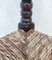 Silla esquinera Bobbin Rush francesa antigua de roble tallado, Francia, años 10, Imagen 4