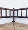 Silla esquinera Bobbin Rush francesa antigua de roble tallado, Francia, años 10, Imagen 2