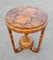 Art Deco Side Table with Tripod Base and Blonde Walnut Veneer, Austria, 1920s 12