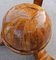 Art Deco Side Table with Tripod Base and Blonde Walnut Veneer, Austria, 1920s, Image 4