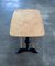 Mid-Century Modern Couchtisch aus Marmor, Messing & Holz, Italien, 1950er 2