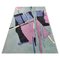 Postmodernist Abstract Woolen Rug in Pastel Colours, West Germany, 1970s 1